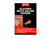 Rentokil Clothes Moth Killer Papers (pack of 10)